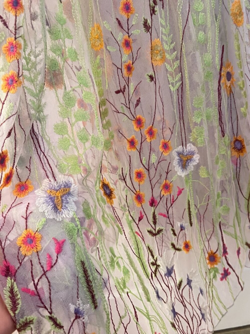 Free People Daphne Embroidered Slip - XS - Picture 7 of 7